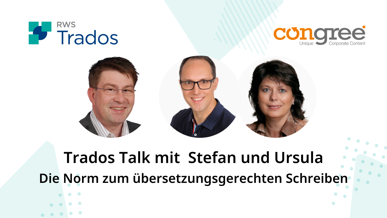 Trados Talk mit Stefan und Ursula