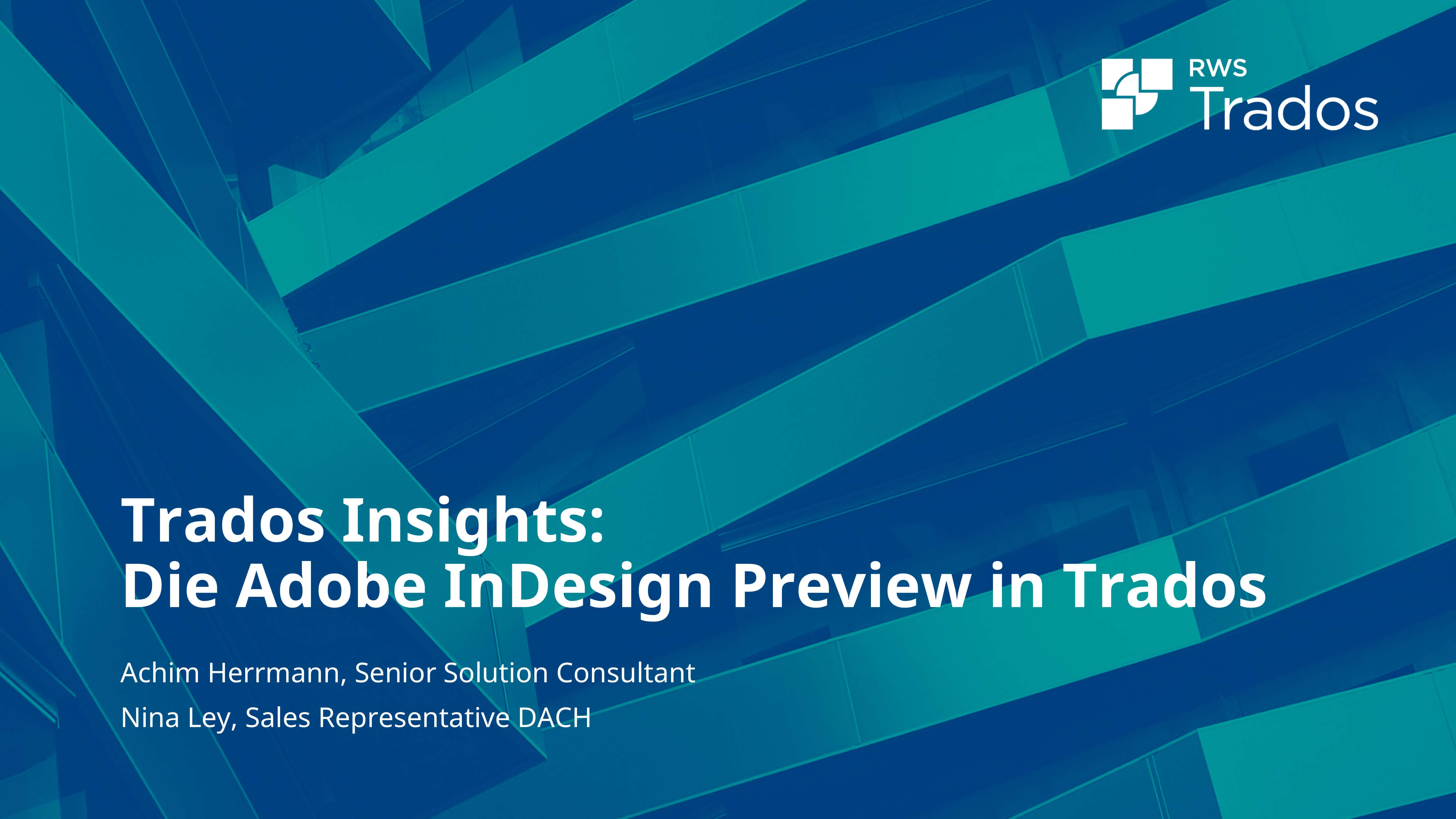 Trados Insights: Die Adobe InDesign Preview in Trados
