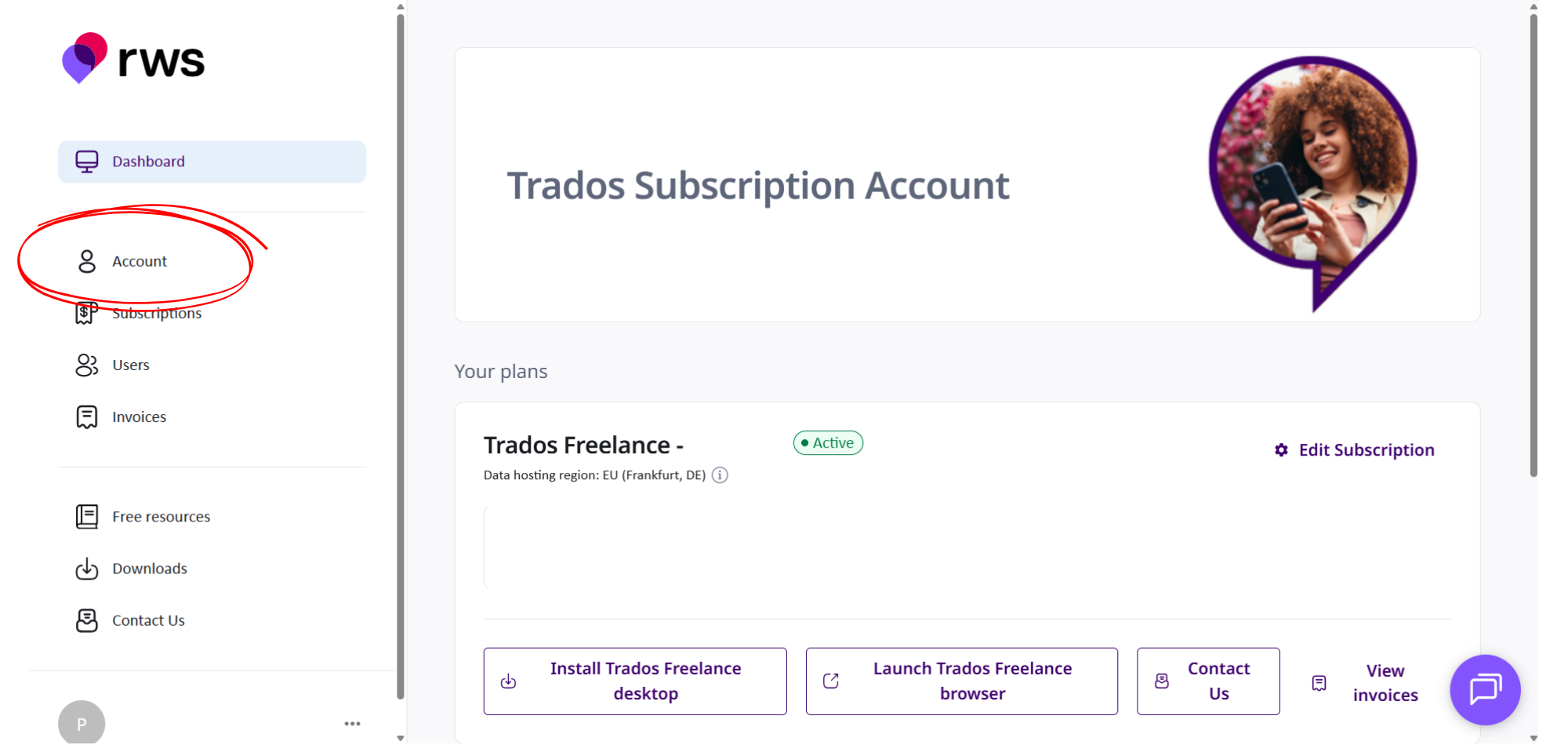 New Way to Manage Subscription - Screenshot