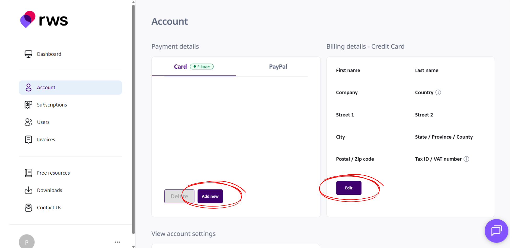 New Way to Manage Subscription - Screenshot