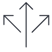 Arrows three ways Arrows three ways